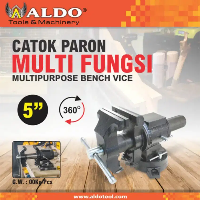 (RUMAH TEKNIK JOGJA)Catok tanggem besi ukuran 5 inch