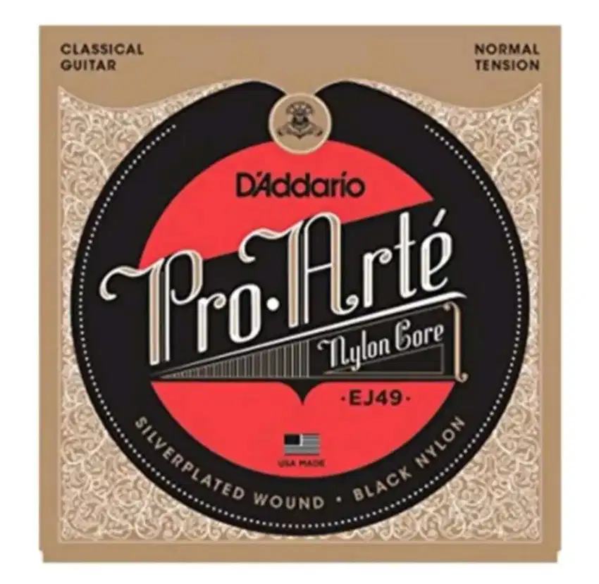 Senar gitar d'addario ( nilon dan string )