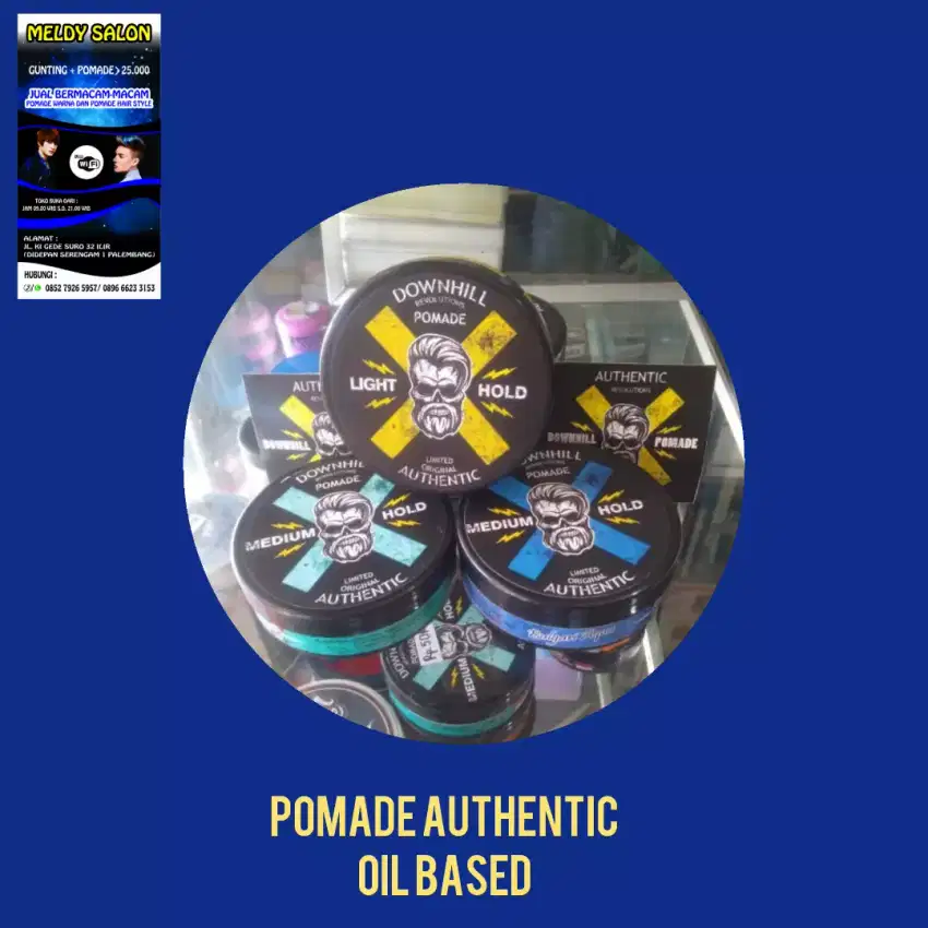 pomade auntentic original heavy hold