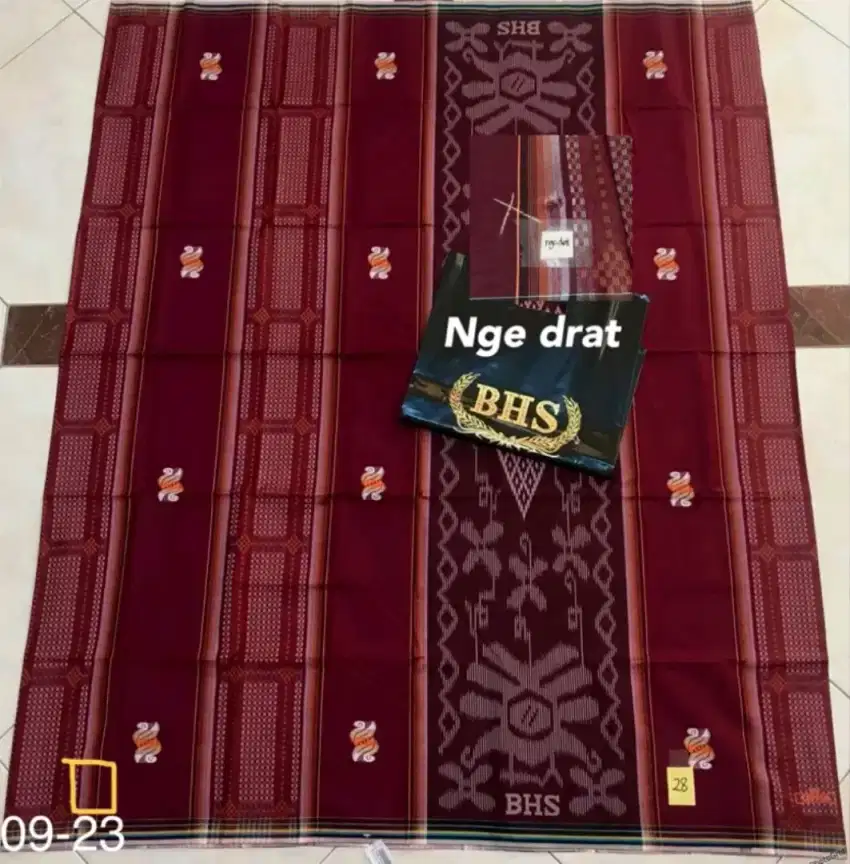 Sarung BHS Classic songket kawung