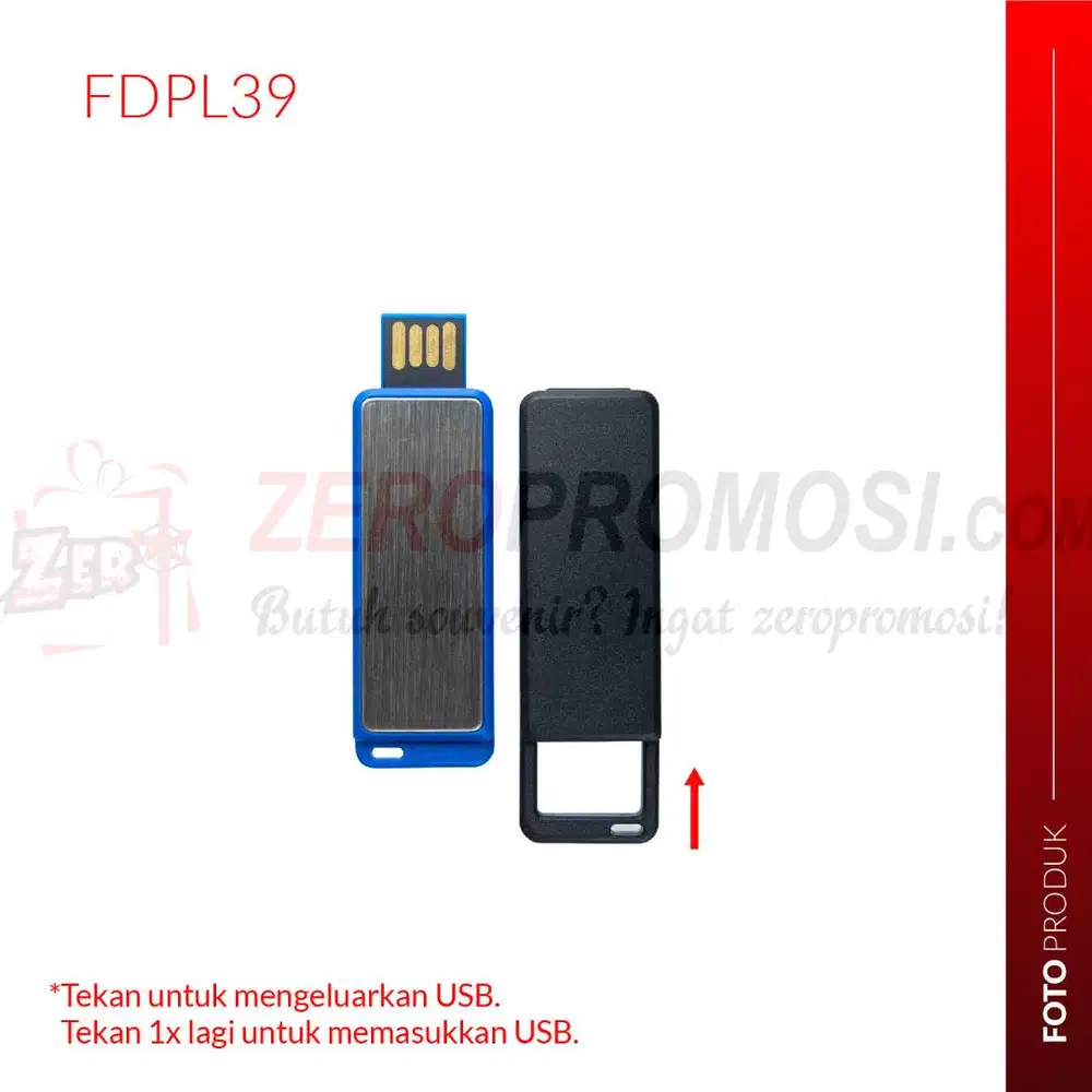 Souvenir USB Plastik Slider FDPL39