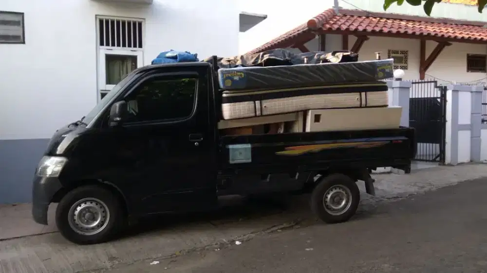 Jasa pindahan kost kosan menggunakan mobil pickup losbak