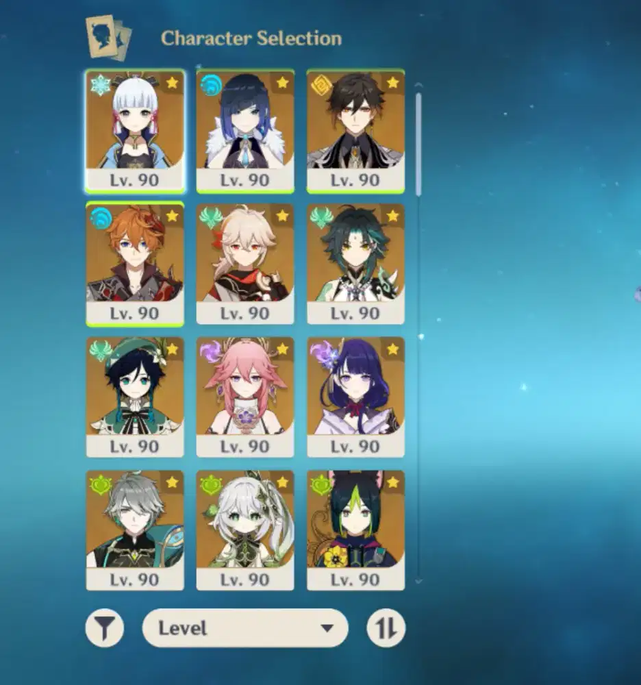 Genshin Impact AR 60 Very Well Build (owner)