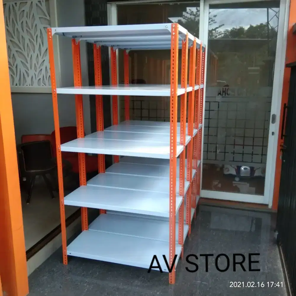 Menjual berbagai macam rak siku besi