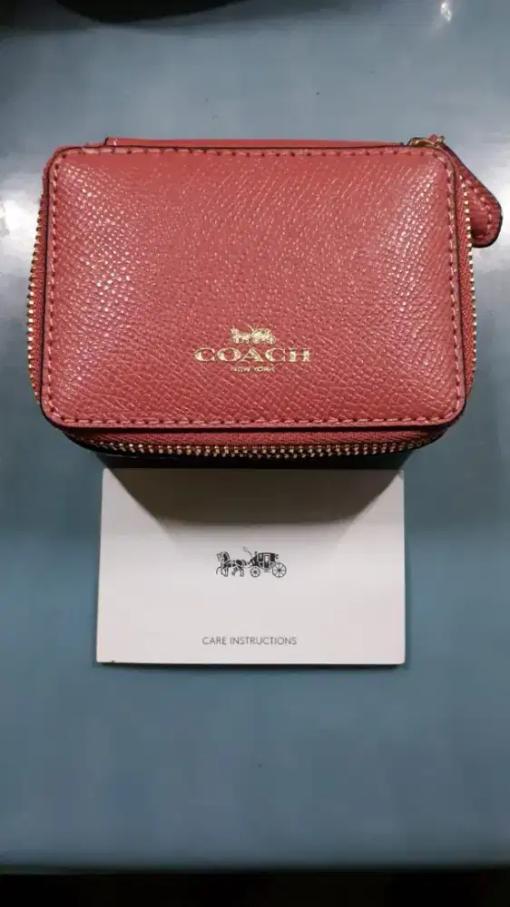 Coach pill box (ori) new