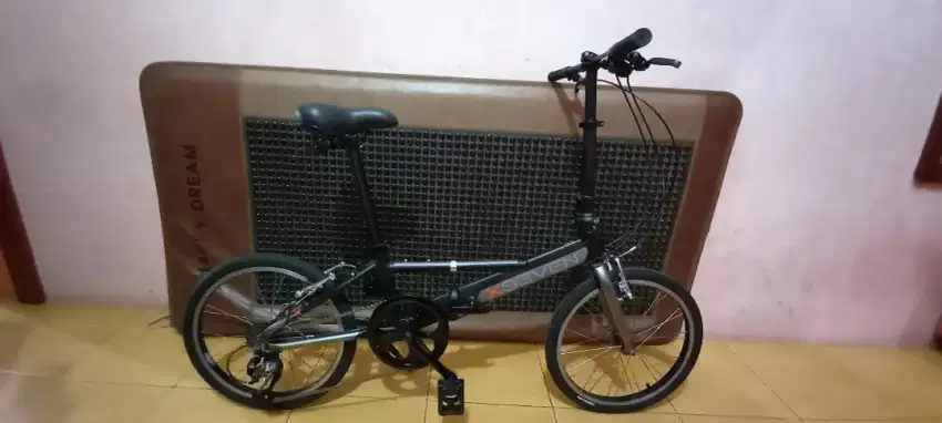 Sepeda lipat Fold X Seven rakitan