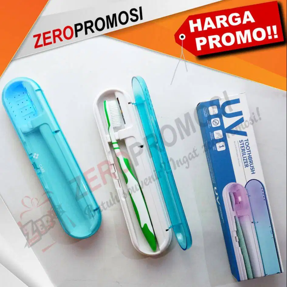 Souvenir Kotak Sterilisasi Sikat Gigi UVC Sterilizer Custom
