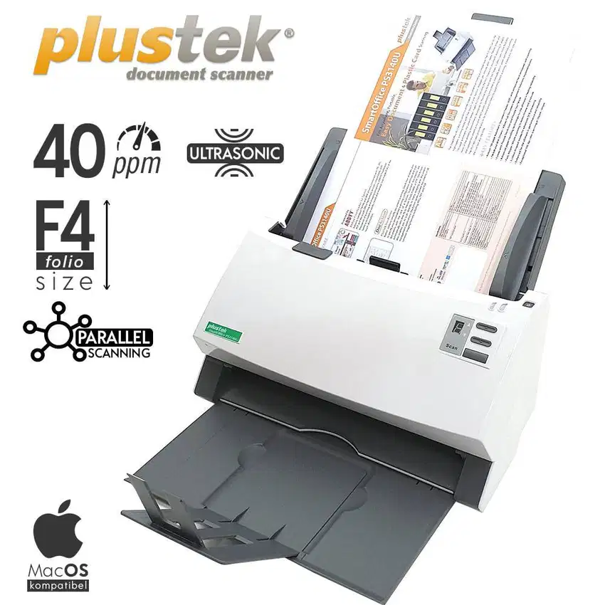 Scanner Plustek SmartOffice PS3140U 40ppm