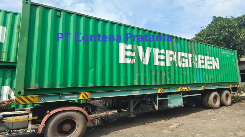Container 40Feet Dry kosongan 80% Cargo Worthy