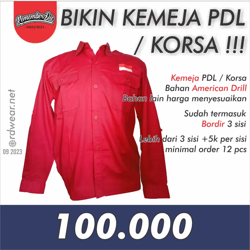 Bikin Kemeja Bordir / Bordir Korsa