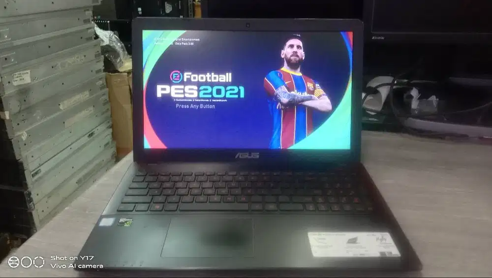 Laptop asus sleek x550vxk core i7 gen7 gaming gan