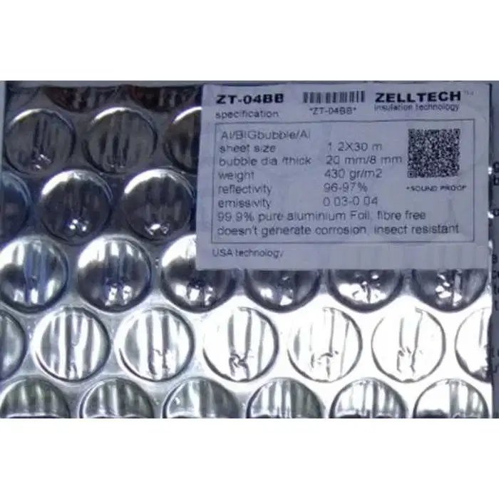 ALumunium Foil Merk Zelltech ZT-04BB