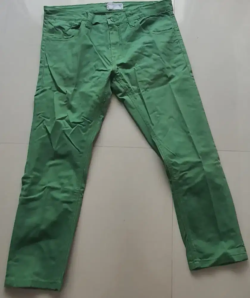 chino mens top green