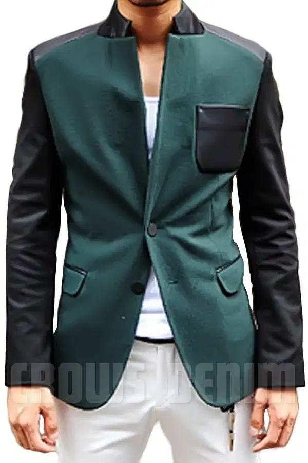 Jas pria | Jas Casual Warna Hijau Tosca | Jas Cowok Casual