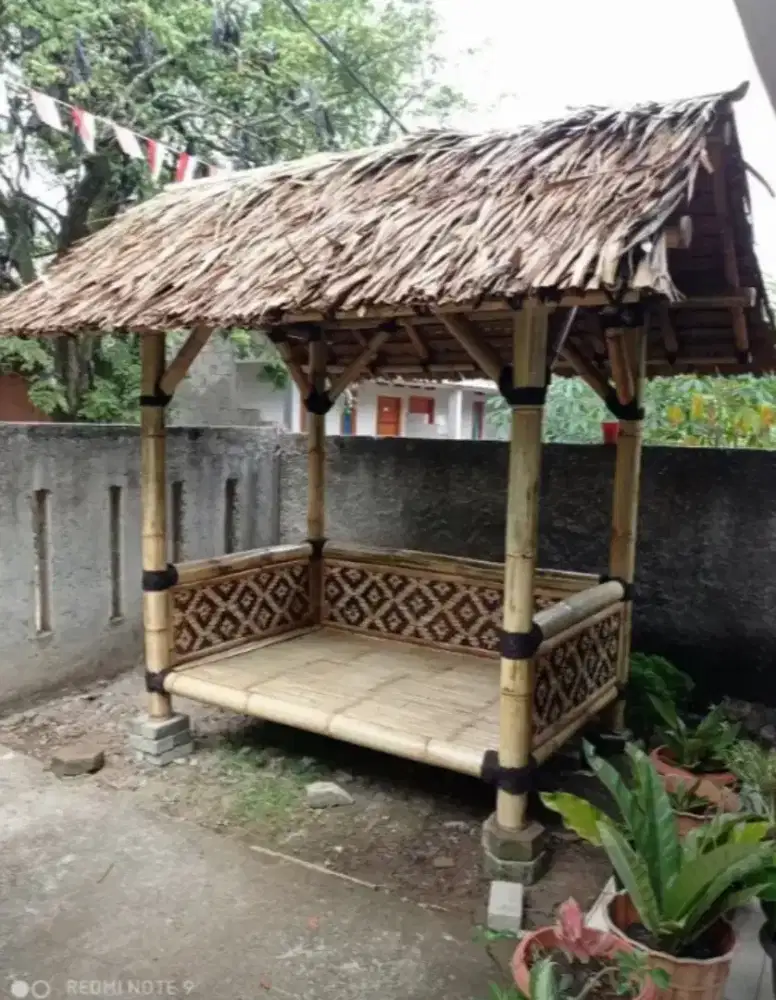 Saung gazebo murah dibogor