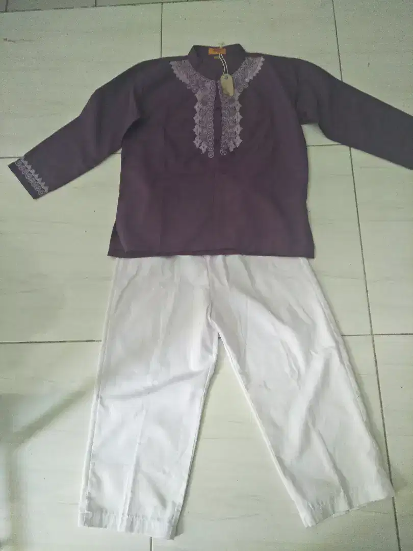 Baju koko anak-anak stelan size no. 11-12