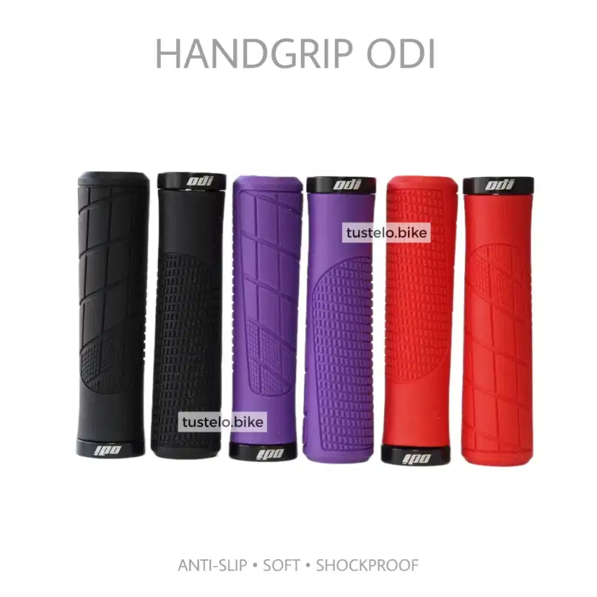 Handgrip ODI Lock Grip Sepeda Soft Rubber Anti Slip