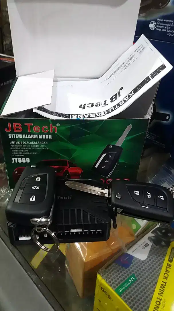 Alarm jb tech model inova reborn + duplikat + pasaang