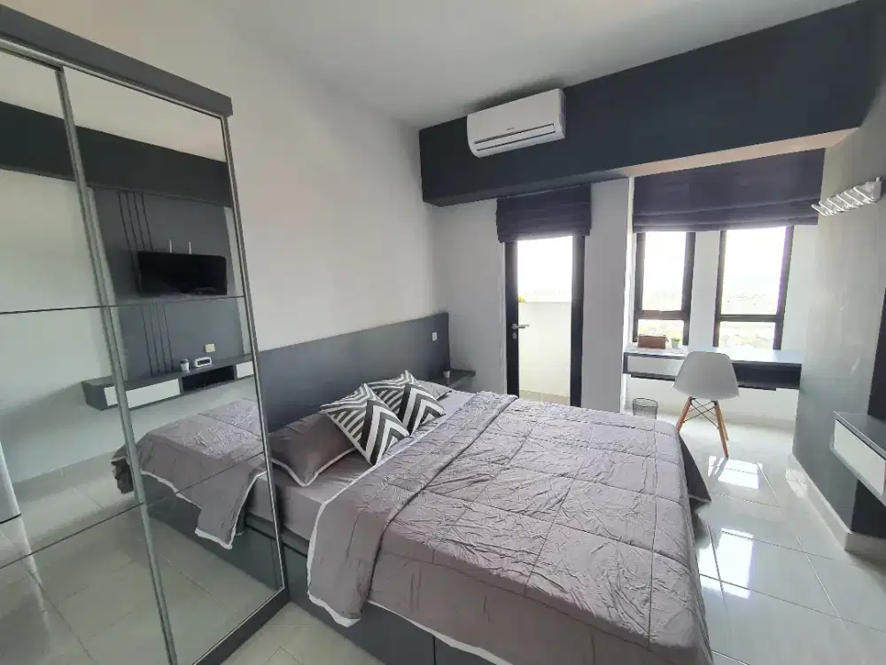 Disewakan Apartemen Alton Tipe 1BR Fully Furnished Lt 29 Banyumanik