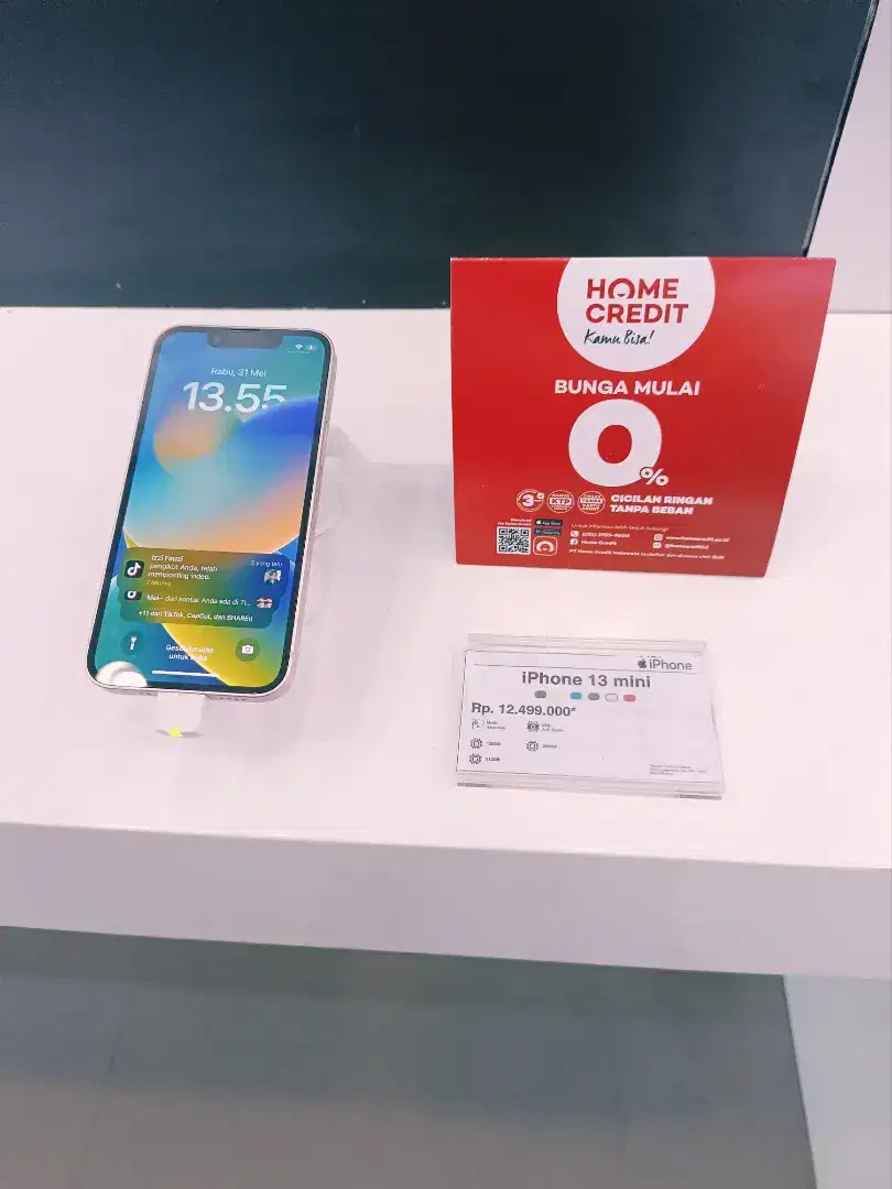 Kredit HP Baru Apple Iphone 13 Mini Ram 4GB Memory 256GB HCI