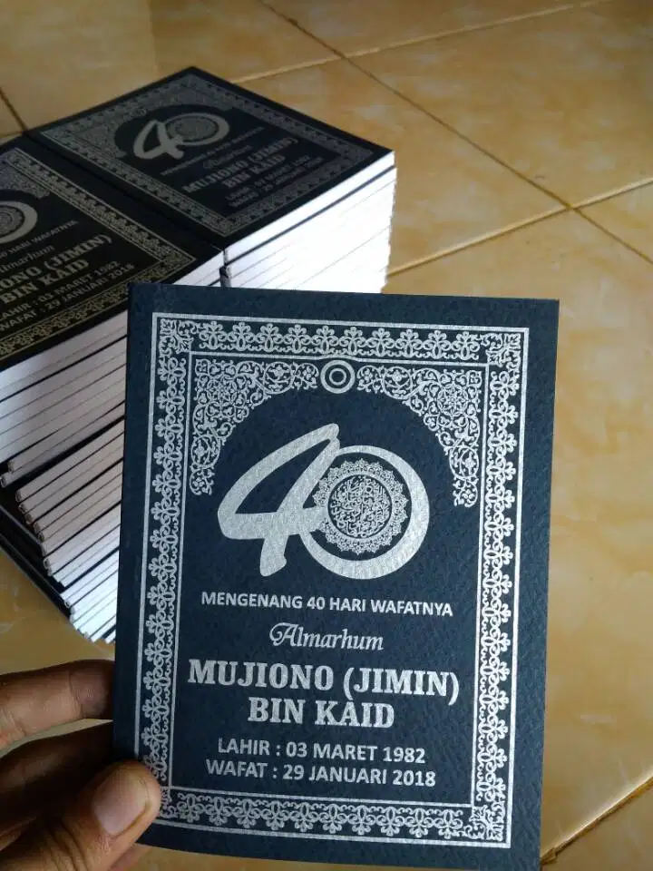 Cetak Buku Yasin