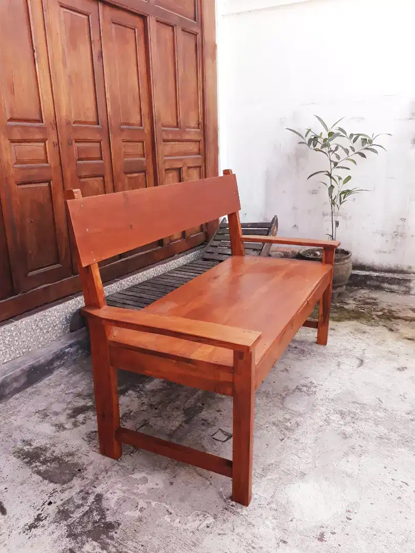 Kursi lincak resban minimalis kayu