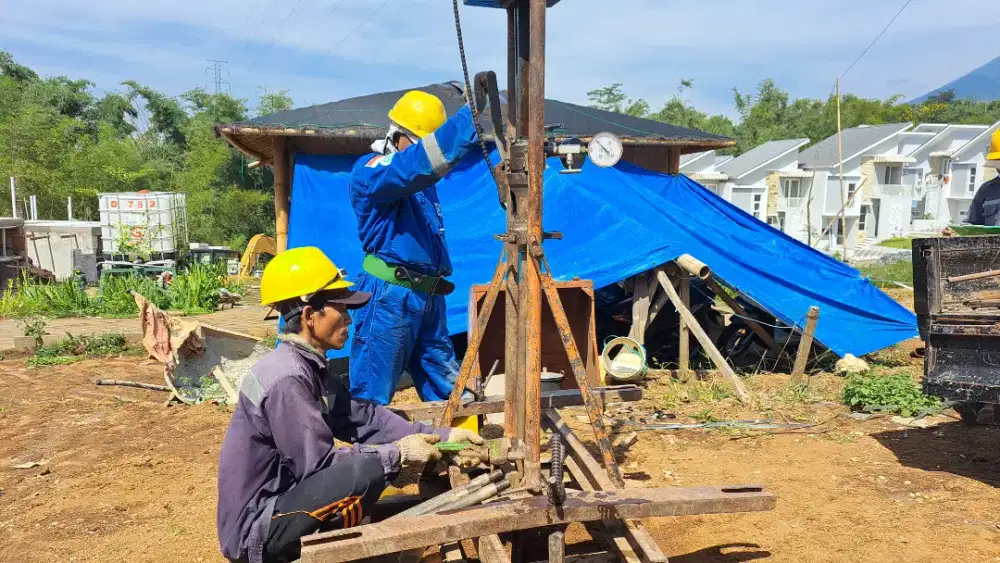 Sumur bor manual dan mesin