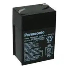 AKI KERING PANASONIC 6 VOLT UNTUK EMERGENCY, DLL