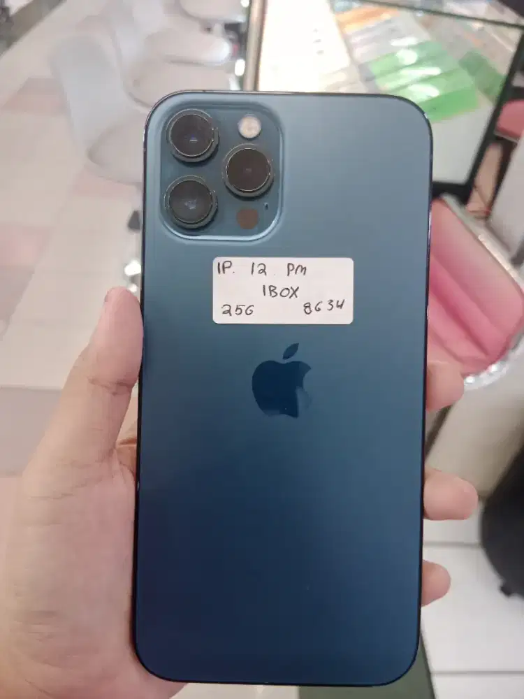 Iphone 12 promax 256gb garansi ibox bisa cicilan dan tukar tambah