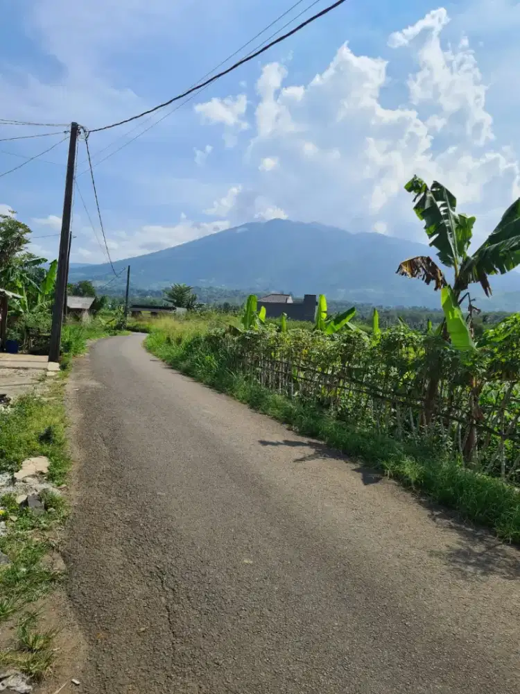 Dijual Tanah View Gunung Salak Di Cigombong Bogor Tanah