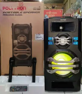 Speaker Karaoke Bluetooth Portabel POLYTRON 12K15