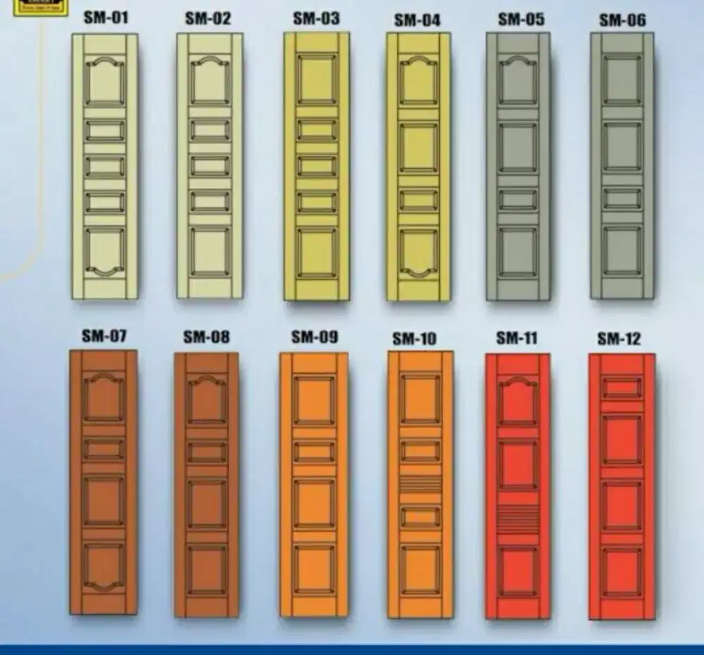 Tempahan Pintu Press 6 Daun Ukuran +- 4 mtr x tinggi +-2,5 mtr