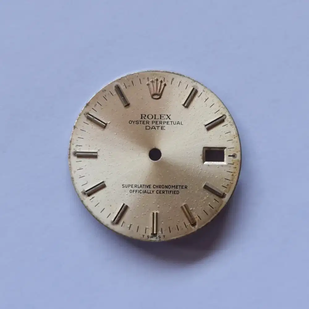 Original Rolex Oyster Perpetual Date 1500 Champagne Sunburst Dial iwc