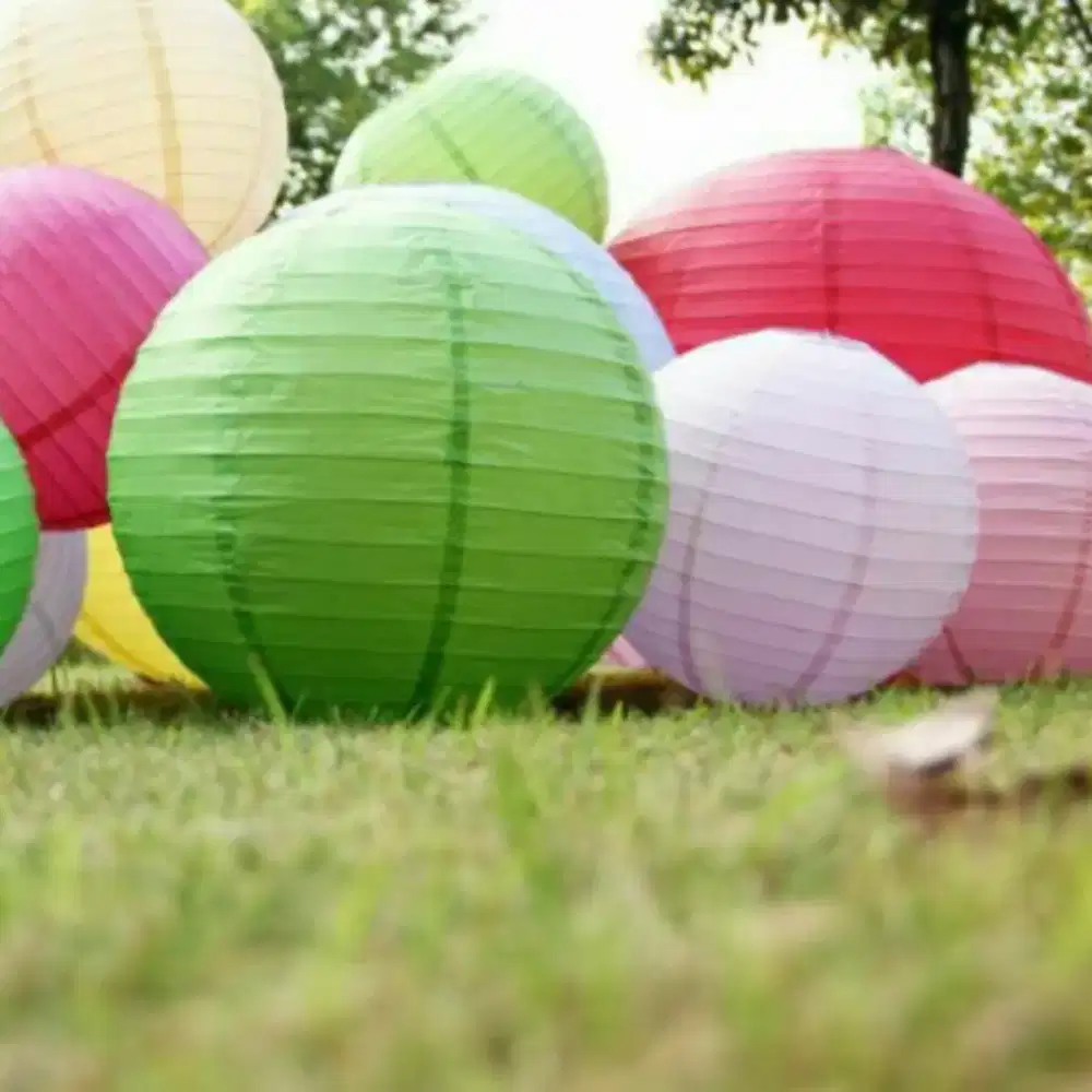 Lampion gantung & lampion terbang