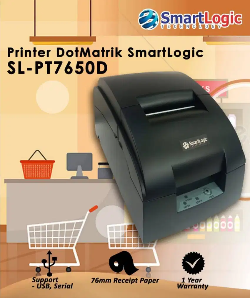 Printer Dotmatrik Smartlogic SL-PT7650