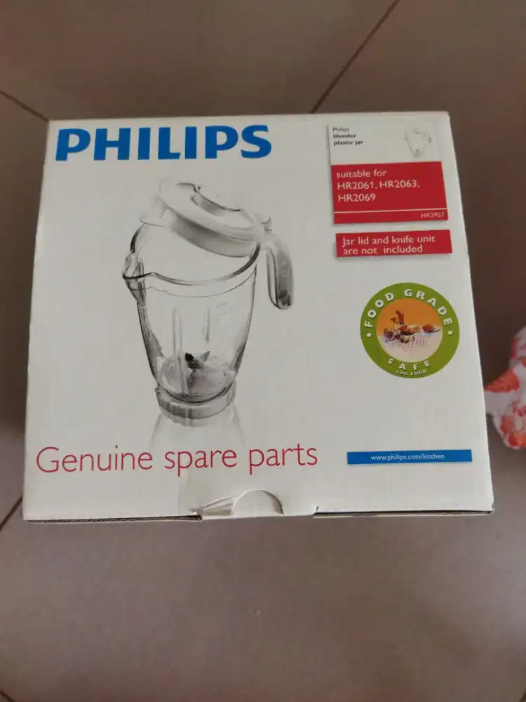 PHILIPS TABUNG BLENDER  PLASTIC JAR HR2957 UNTUK HR2061 HR2063 HR2069