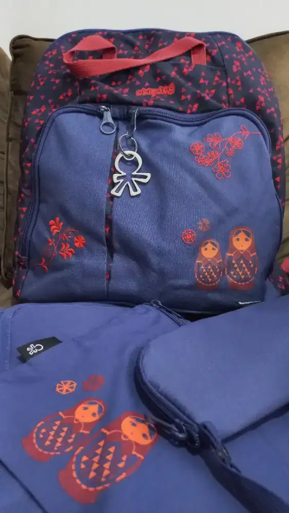 Okiedog Trek Matrioska diaper bag tas bayi