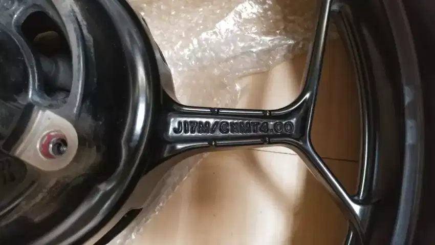 Velg Z250 / Ninja 250fi original (enkei) - depan & belakang
