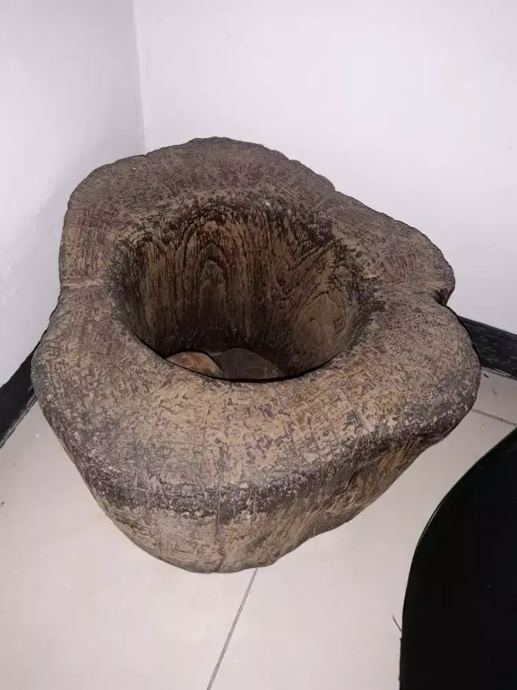 Hiasan kayu jati utuh wadah serba guna for wooder sejati