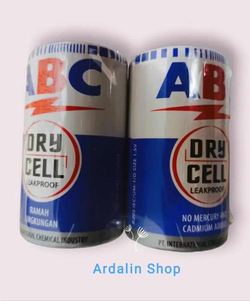 Jual baterai ABC biru besar R20S