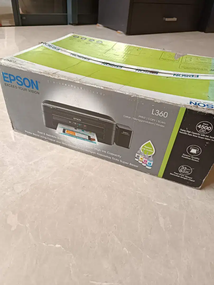 Printer Epson L360 Bekas Kondisi Ga Bisa Nyala Karena Lama Ga Dipakai