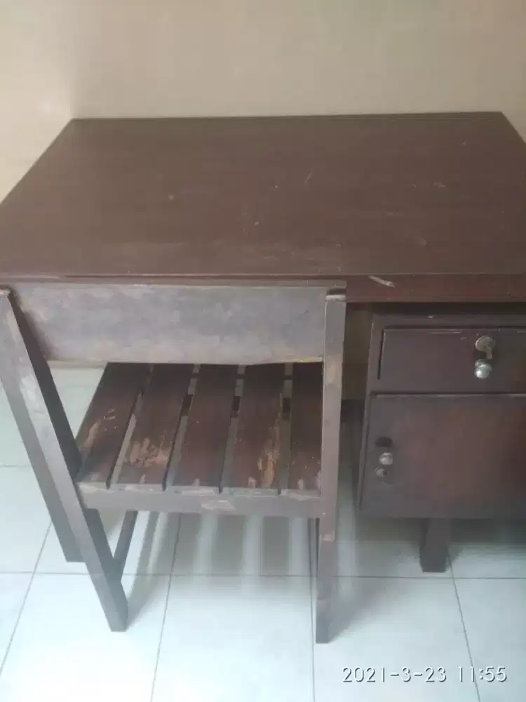 jual meja kursi jati tua