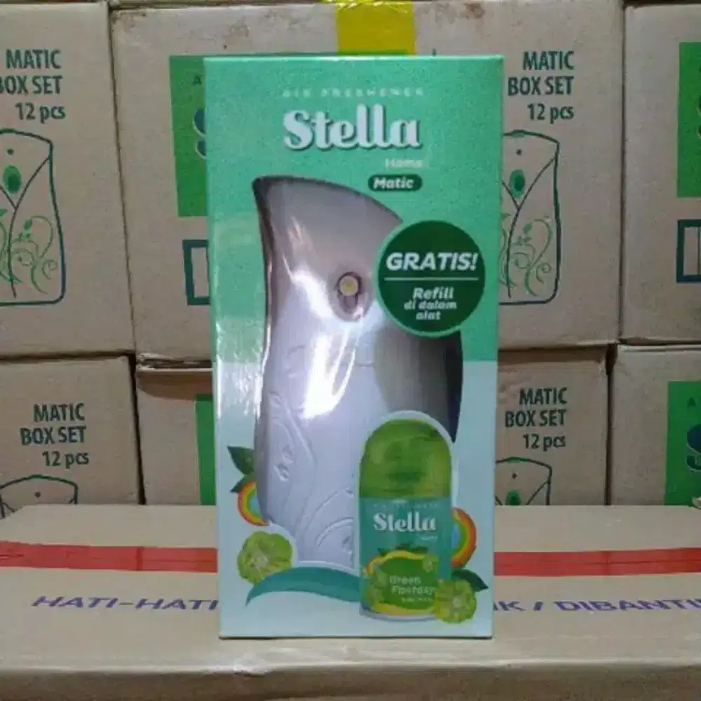 Promo Stella Matic + Refill new size 225ml (alat+refill225ml+batre)