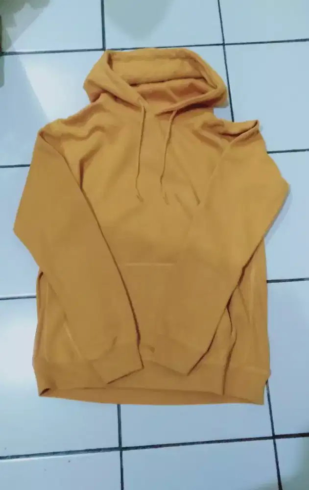 Hoodie Browny Kuning Kunyit