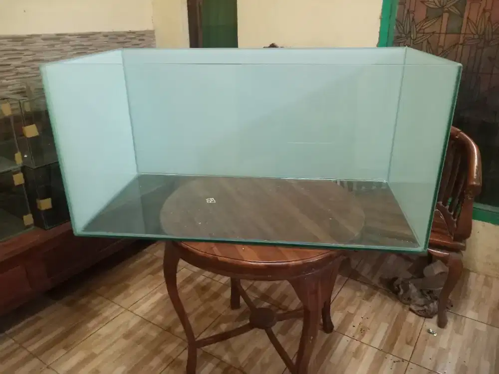 aquarium 100×50×50 kaca 8mili scotlet