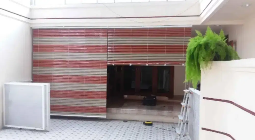 Produksi tirai gulung krey alumunium