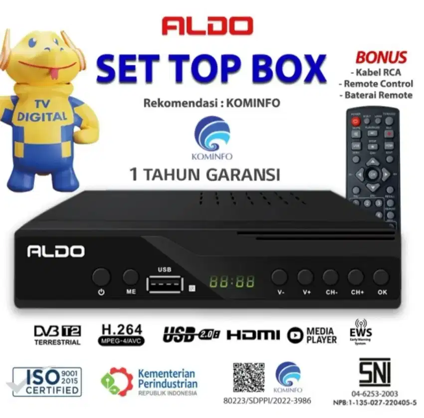 Set top box aldo