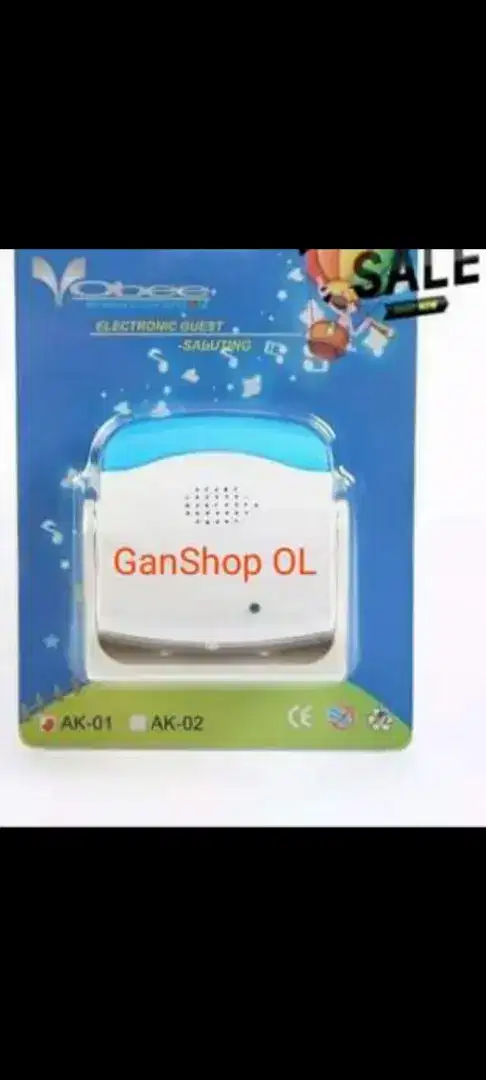 BEL PINTU SENSOR GERAK ALARM AUTO BUNYI