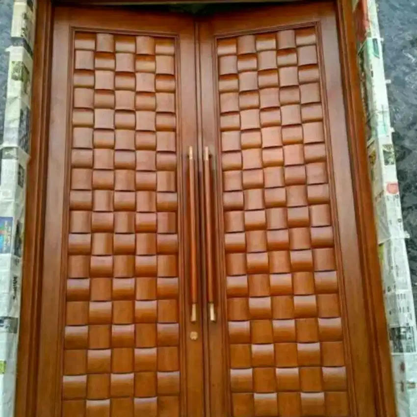 pintu model ukir dan motif