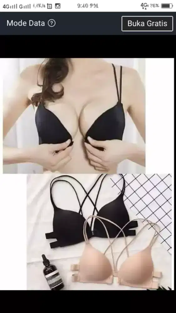 Bra Wanita Model One-Piece